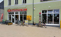 Fahrradladen Eingang